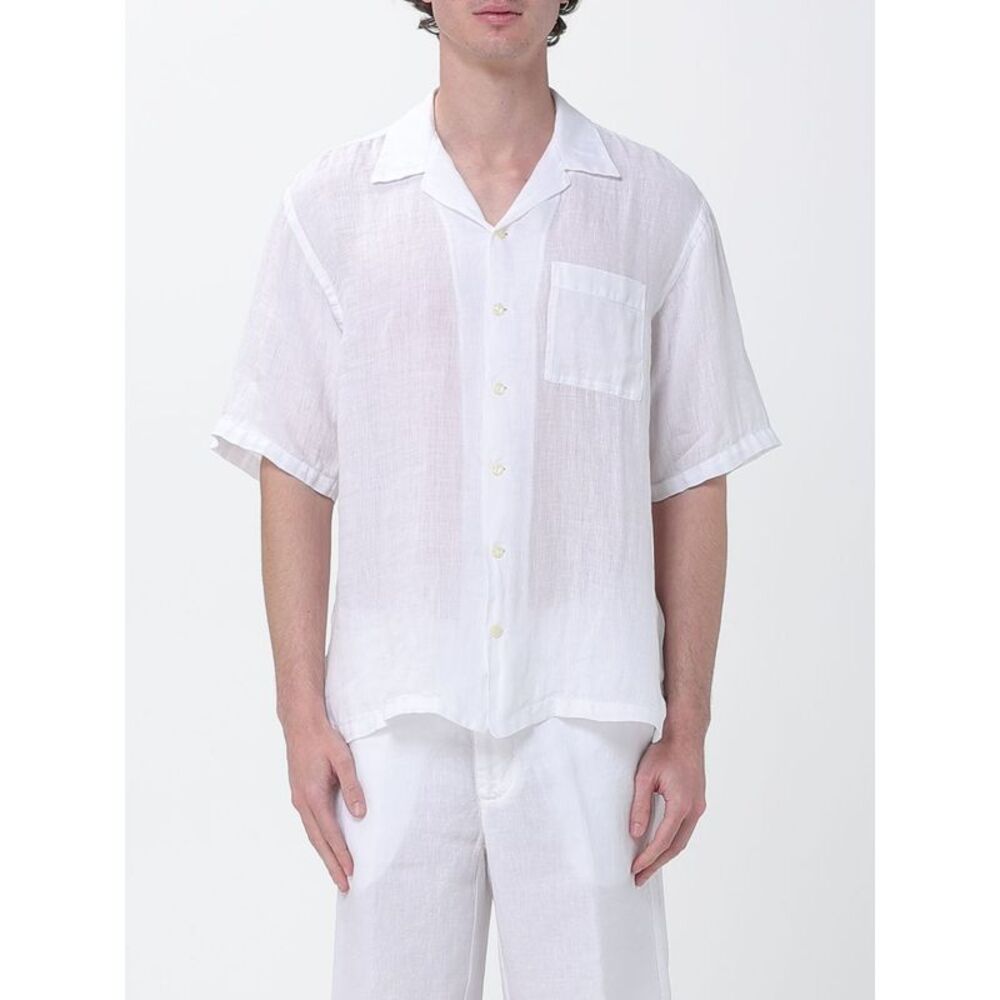 120% Lino Men 120% Lino Casual Linen Shirt